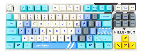 ふもコレ×ブルーアーカイブ キーボード豪華セット ミレニアム