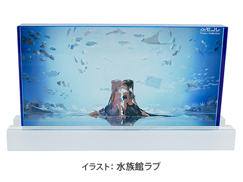 ふもコレ×Anmi LEDスタンド付アクリルブロック − SUPERBLOOM −｜ふも