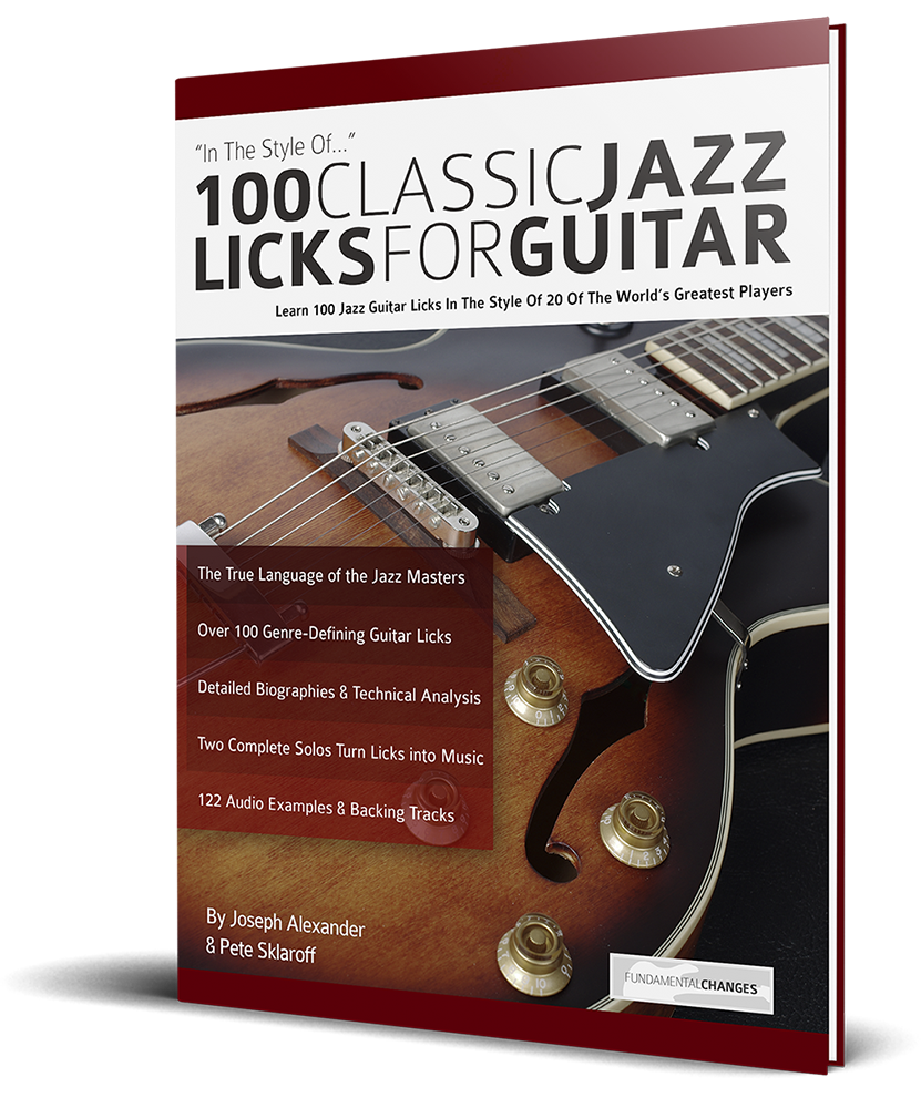 100 Classic Jazz Licks For Guitar - Fundamental Changes – Music