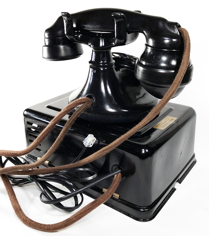 実働品 -1920's 【Western Electric】Telephone with Ringer Box