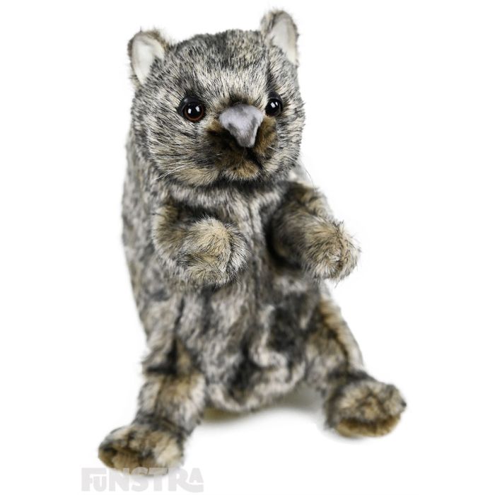 Hansa Creation: Wombat Puppet Plush Soft Toy - Funstra