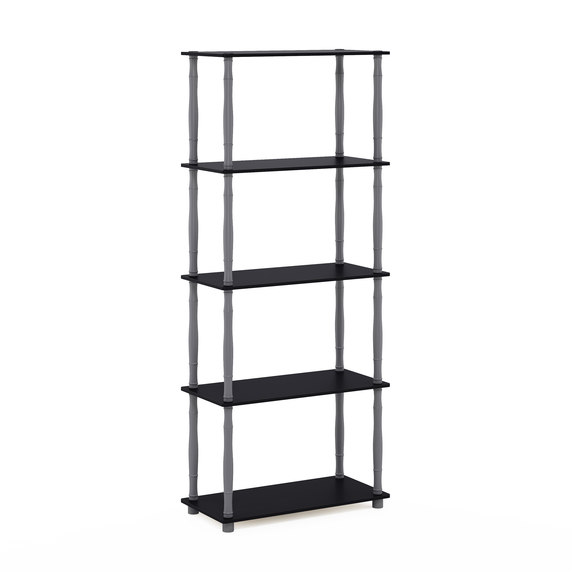 Furinno Turn-N-Tube 5-Tier Multipurpose Shelf Display Rack with