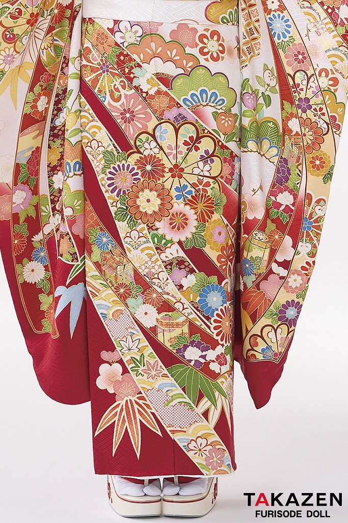 プレミアム古典 吉澤織物/吾妻徳穂 踊りの世界 最高級金彩手描き友禅