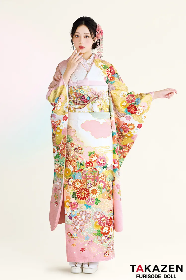 正統派古典の成人式の振袖ネットレンタル｜王道人気の伝統的和柄の上品