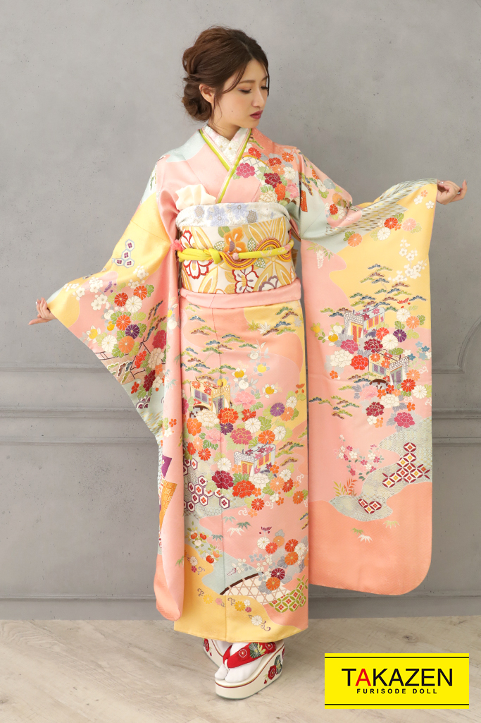最高級ブランド「千總」の振袖紹介✨✨｜成⼈式の振袖ネットレンタル