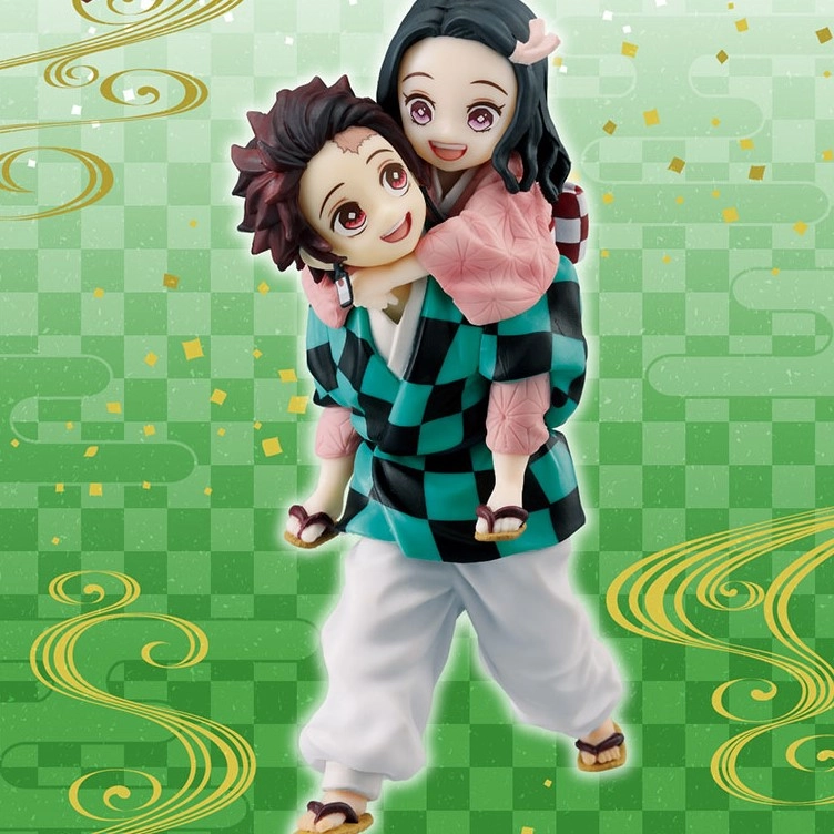 ふるいちオンライン - ホビー/鬼滅の刃/竈門炭治郎&禰豆子 フィギュア