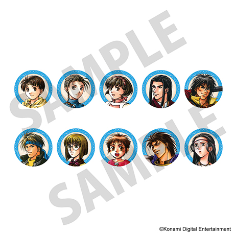 美品 幻想水滸伝 幻水 坊ちゃん 缶バッジ 東京ゲームショウ 美品 幻想