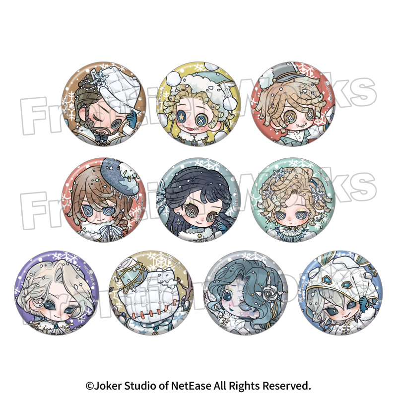 Identity V 雪まつり2026 トレーディングミニキャラ缶バッジ