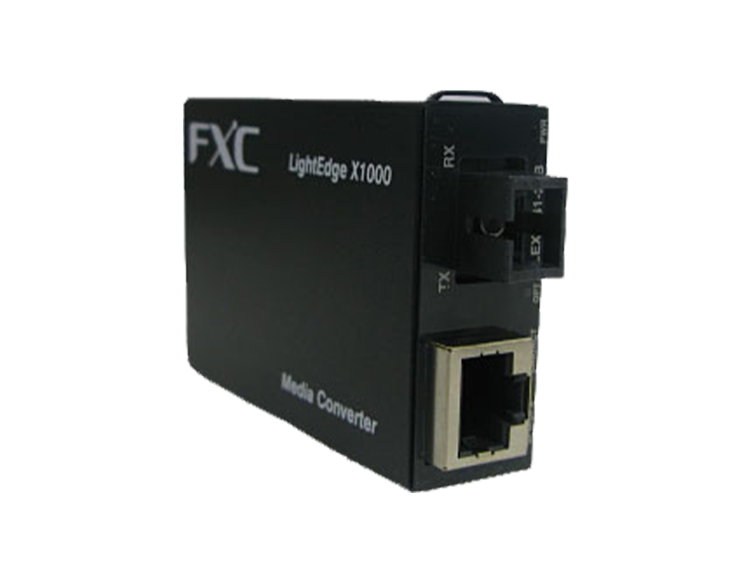 10/100BASE-T to 100BASE-FX対応 メディアコンバータ