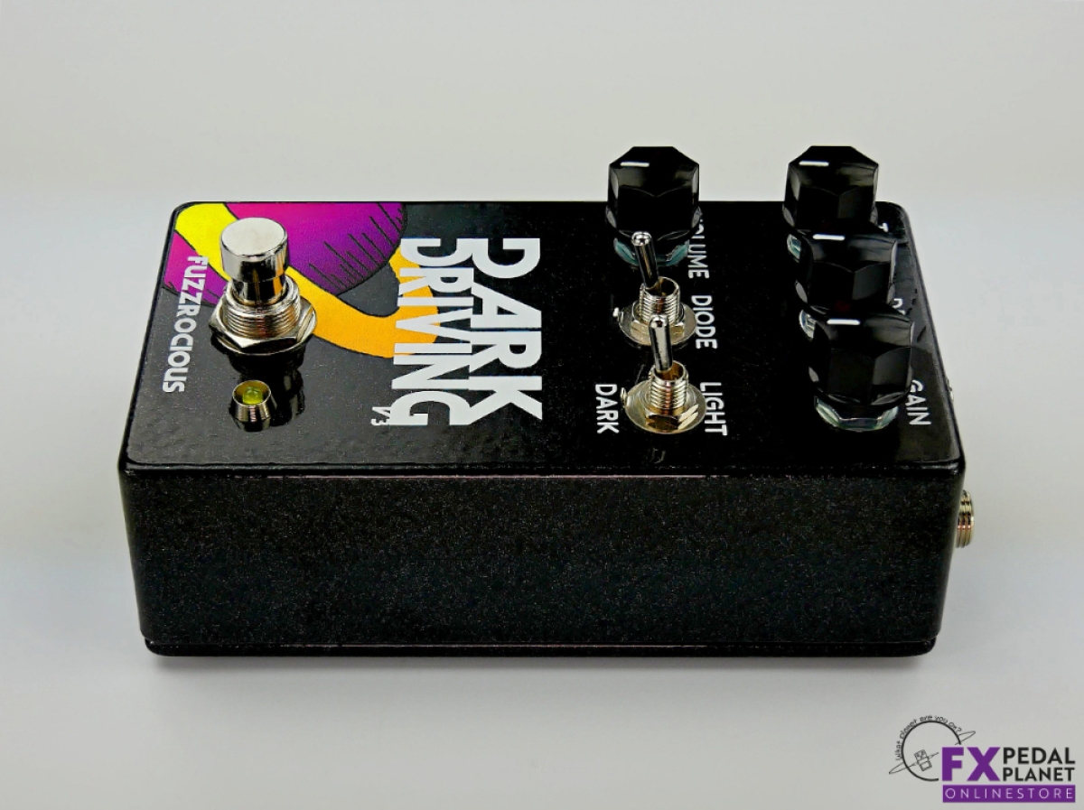 Fuzzrocious Pedals Dark Driving V3 Overdrive Distortion Effects