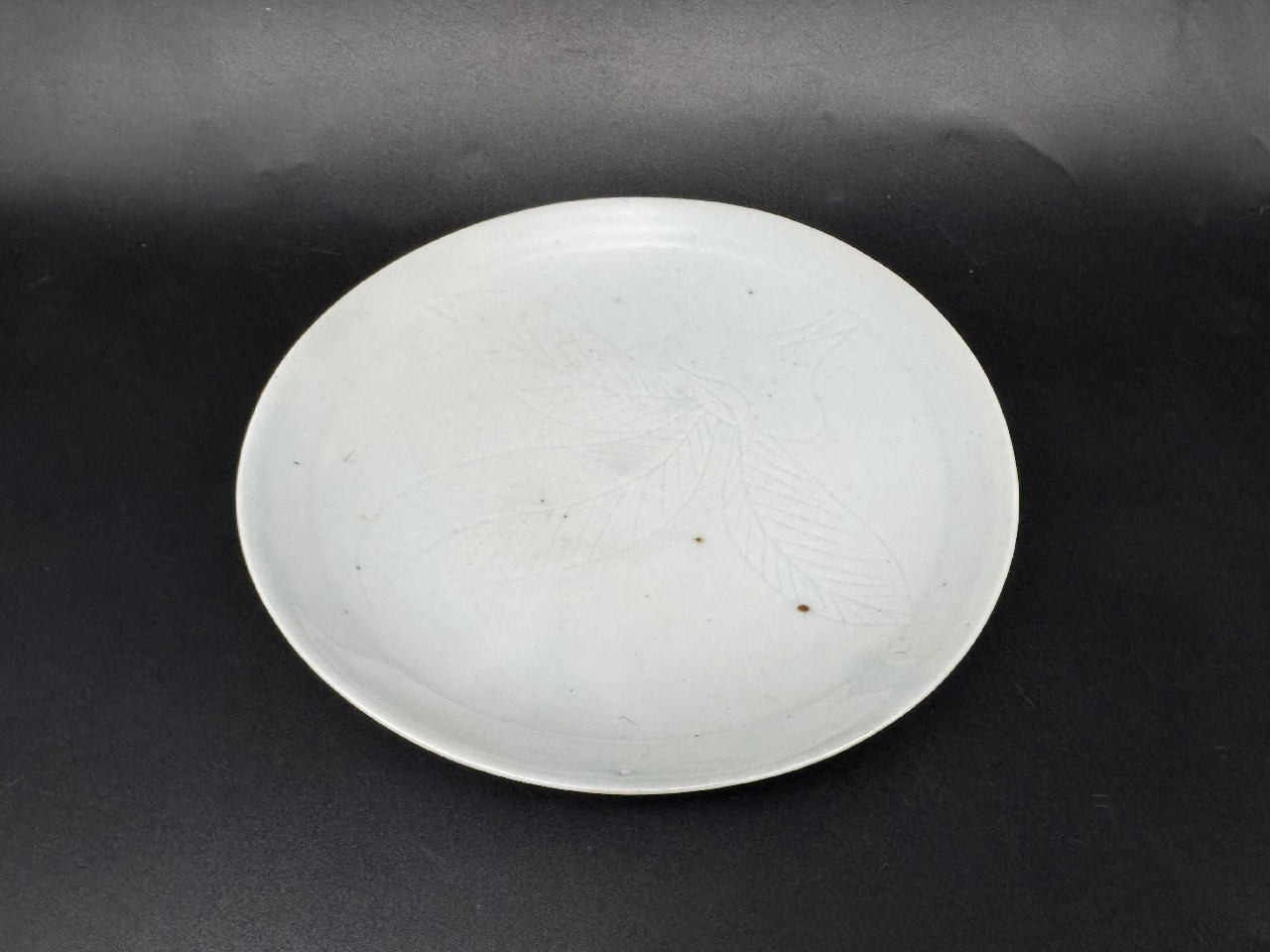 ギャラリー安原 / 初期伊万里 白磁 蕪文中皿