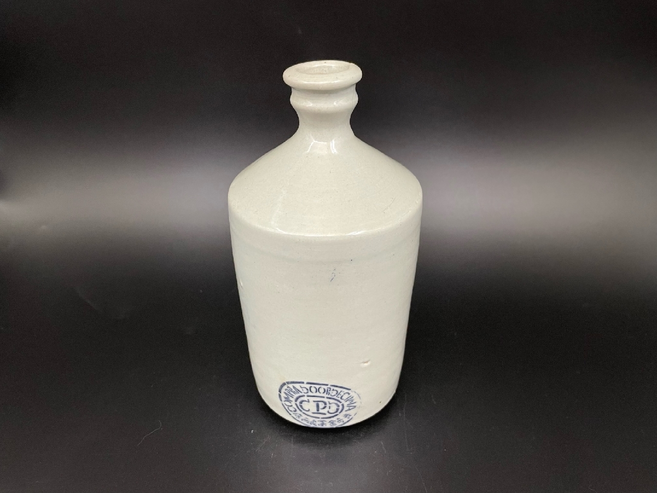 古伊万里 印版 醤油瓶 コンプラ瓶 希少品 CPD 金富良商社 古物品 古