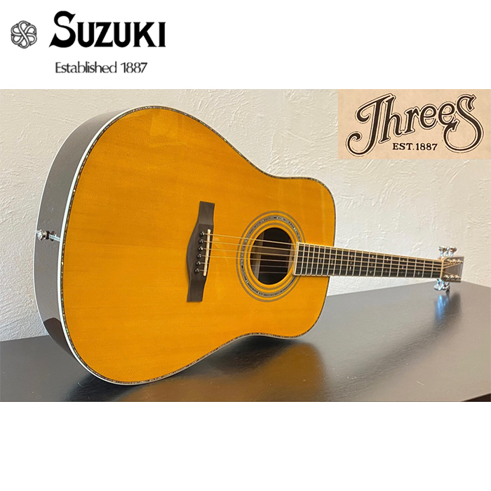 Three S アコースティックギターSUZUKI VIOLIN W-460 鈴木バイオリン