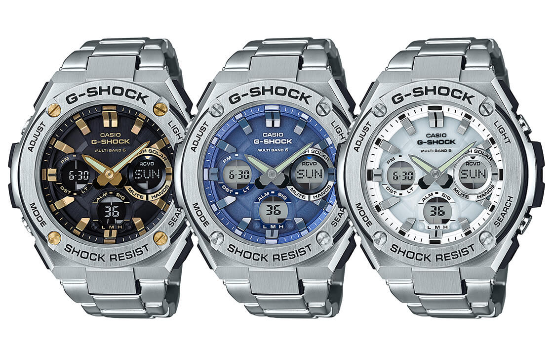 G-Steel GST-W110BD-1A2JF, GST-W100G-1AJF, GST-W110-1AJF - G