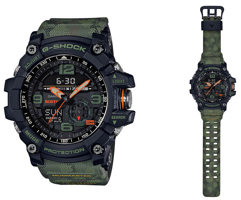 Burton x G-Shock GG-1000BTN-1A Mudmaster for 2018 - G-Central G