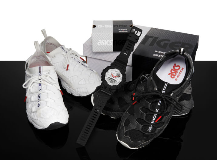 ASICSTIGER x G-Shock: GBA-800AT-1A & Gel-Mai Knit Sneakers - G