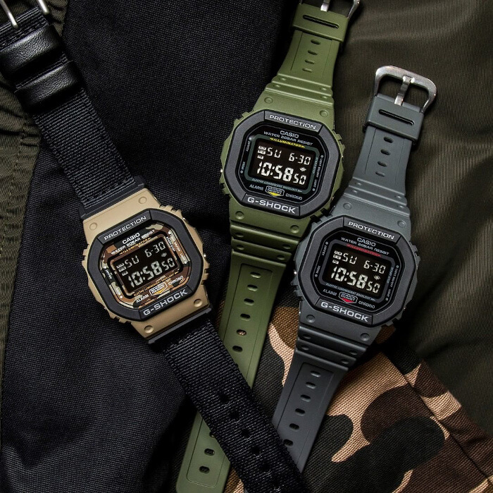 G-Shock DW-5610: DW-5610SU & DW-5610SUS Layered Bezel - G-Central