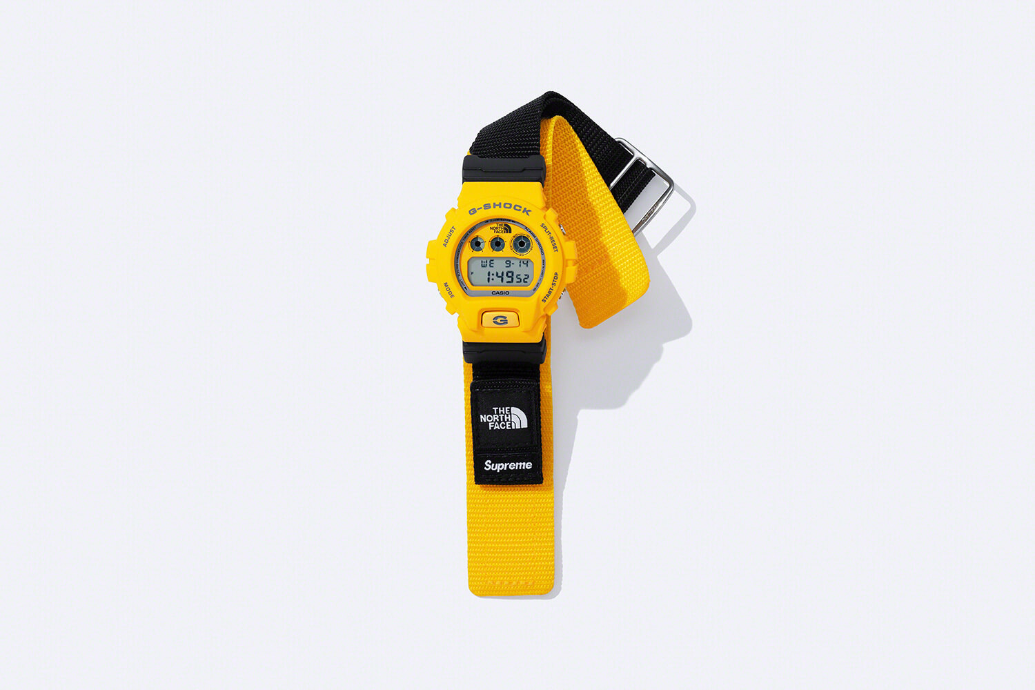 The Supreme x The North Face x G-Shock DW-6900 collaboration is