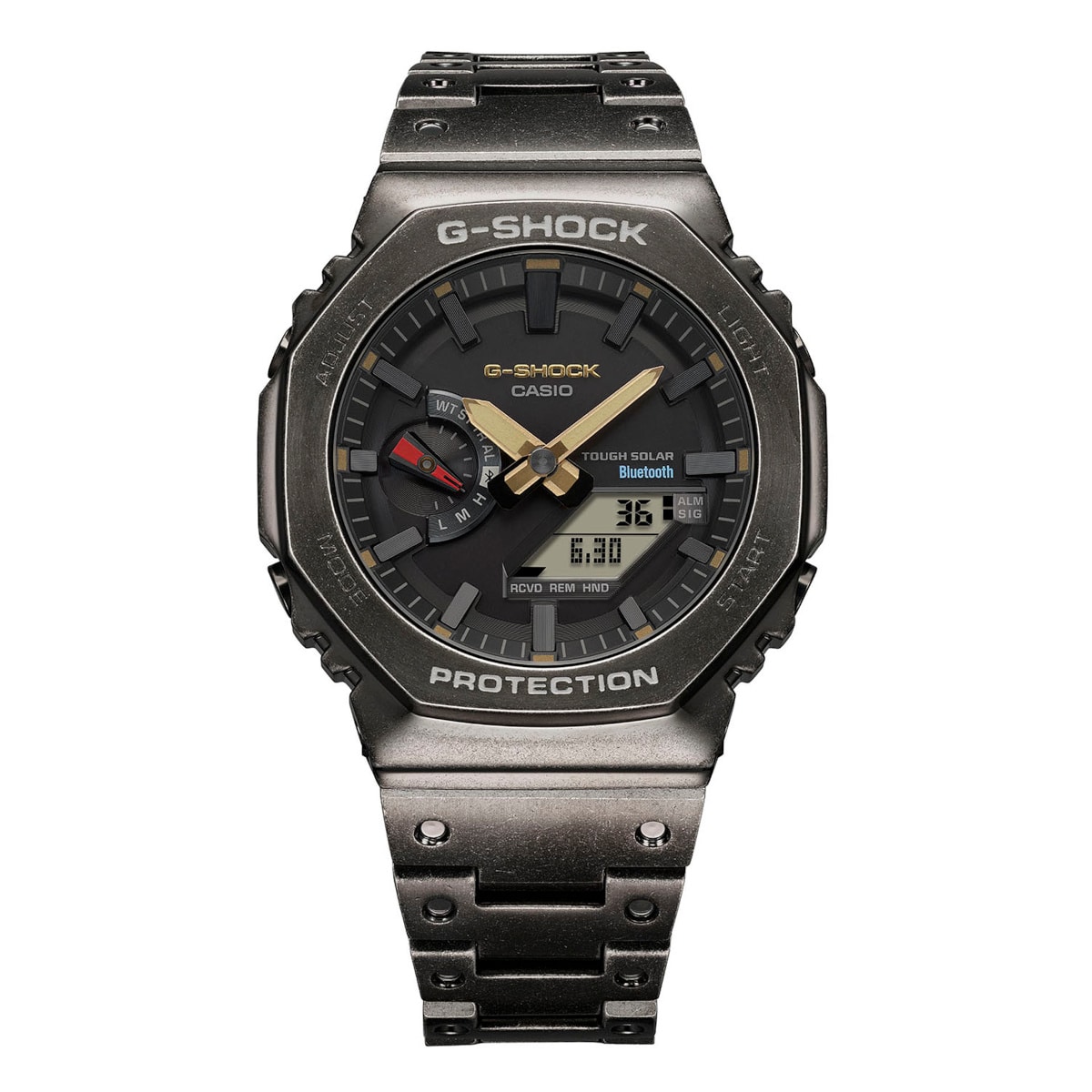Full metal G-Shock GM-B2100VF-1A is a Porter collaboration with