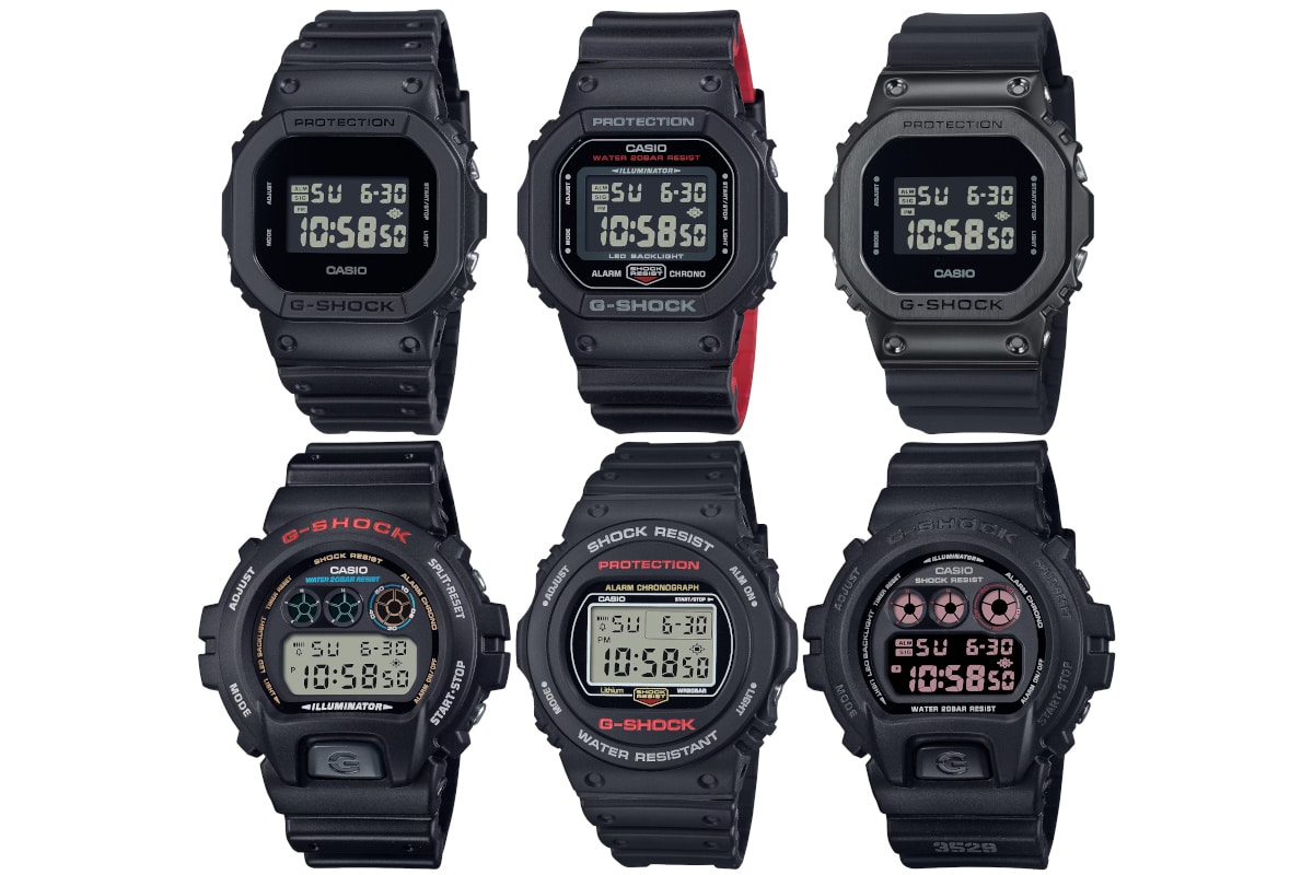 Hysteric Glamour x G-Shock DW-5600 has a garage-inspired sticker