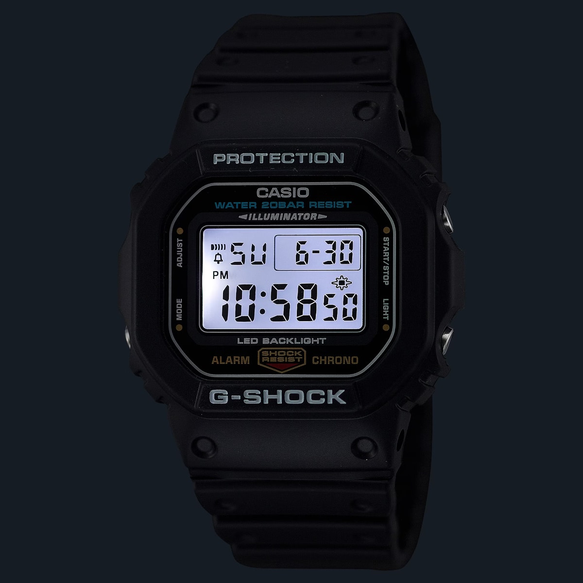 Amazon is selling the updated G-Shock DW-5600UE-1 as DW5600E-1V