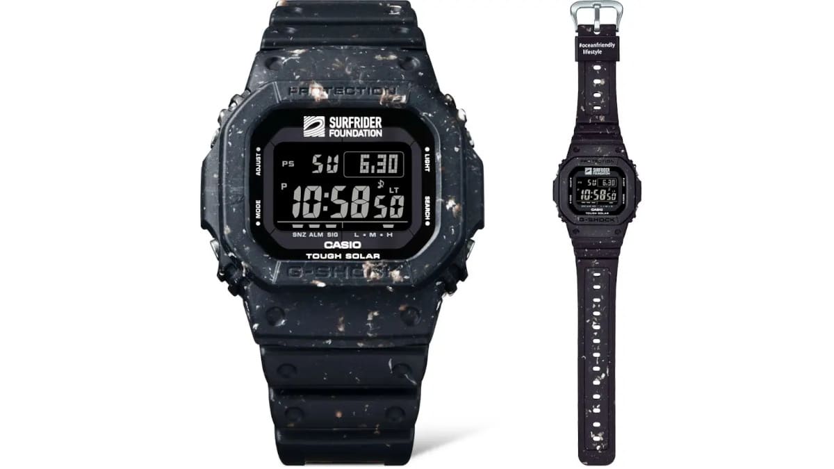 Surfrider Foundation collaboration returns with solar G-Shock G