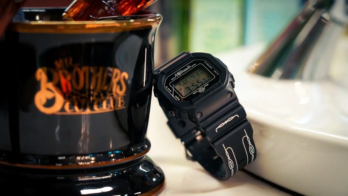 Barbershop Mr. Brothers Cut Club releases its first G-Shock