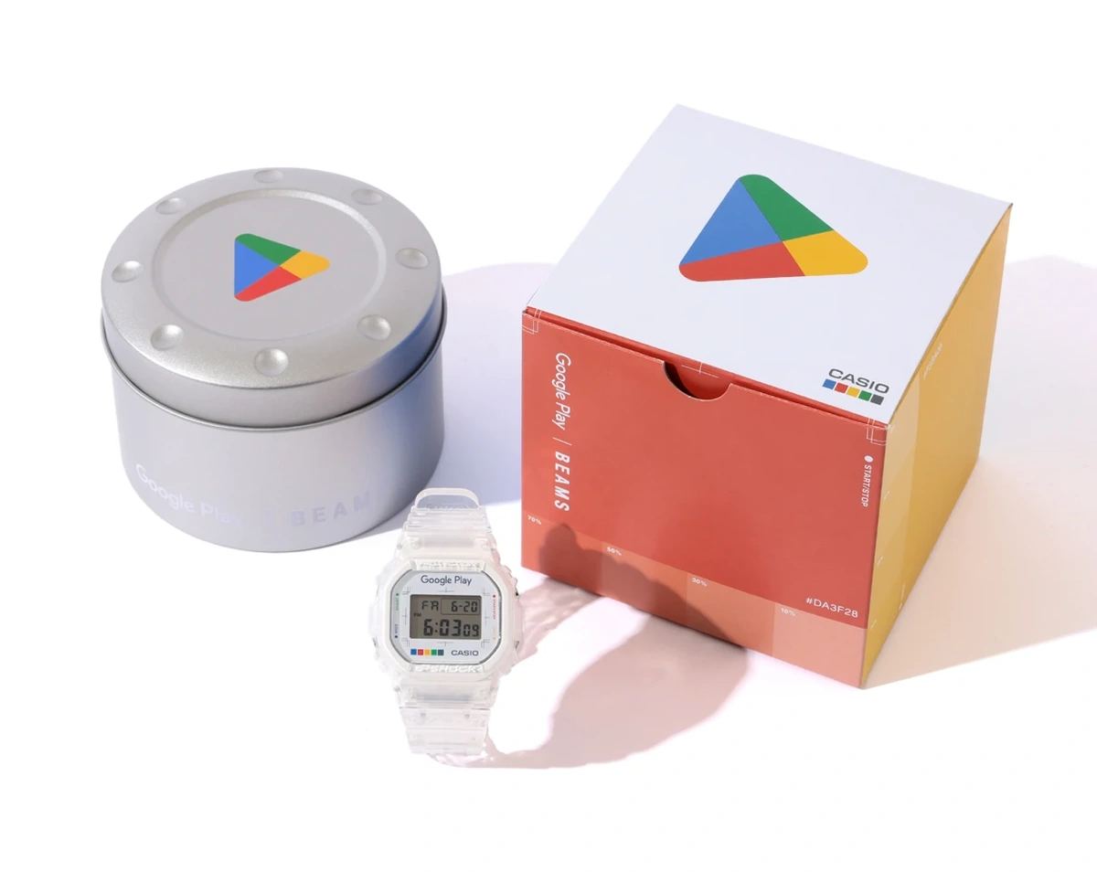 Google Play points campaign included limited edition G-Shock DW