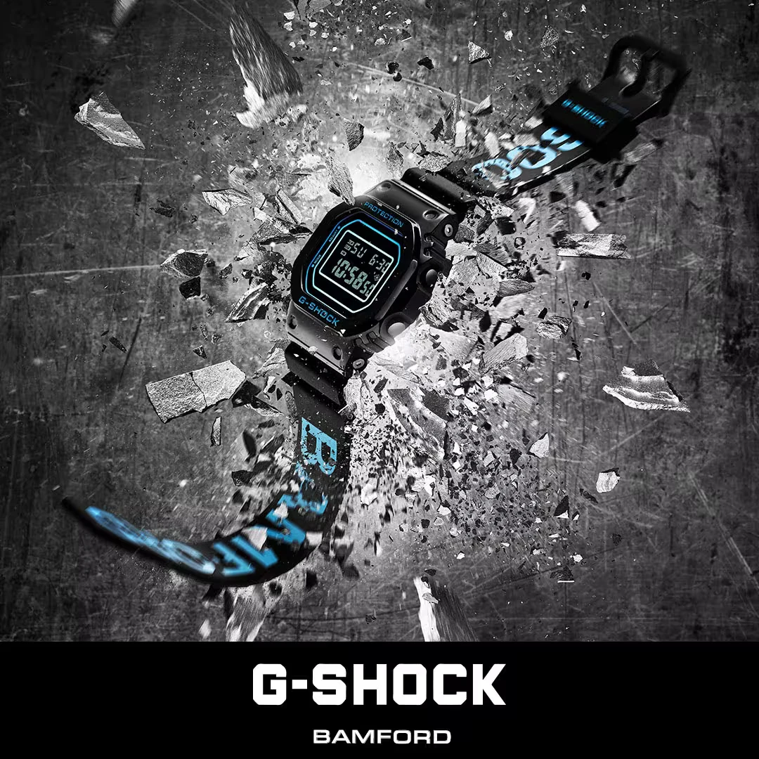 G-Shock U.S. releases GM5600BWD-1 Bamford collaboration, plus