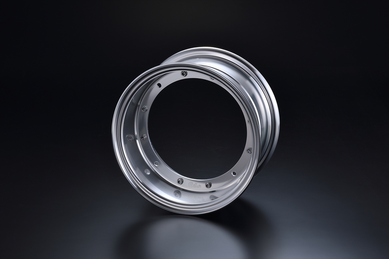 10インチ4.0Jワイドホイール R&P/モトラハブ用 1輪分 シルバー | G