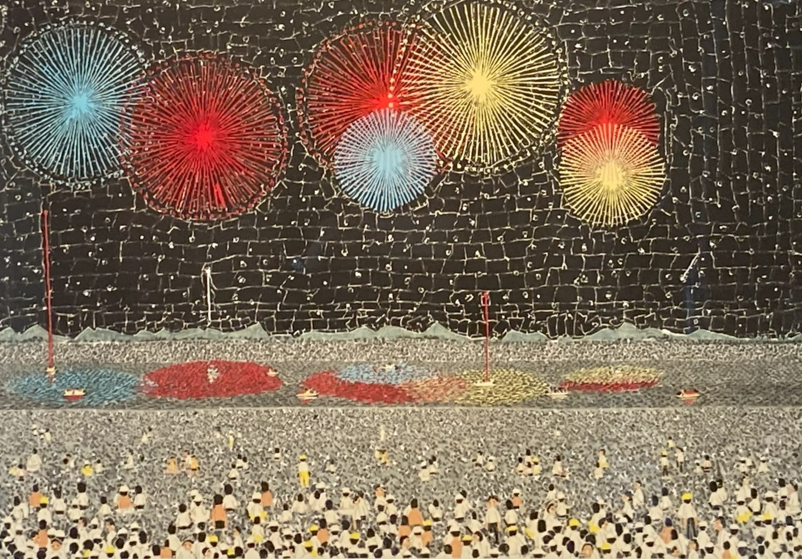 山下清『長岡の花火』 - ギャラリーシーズ