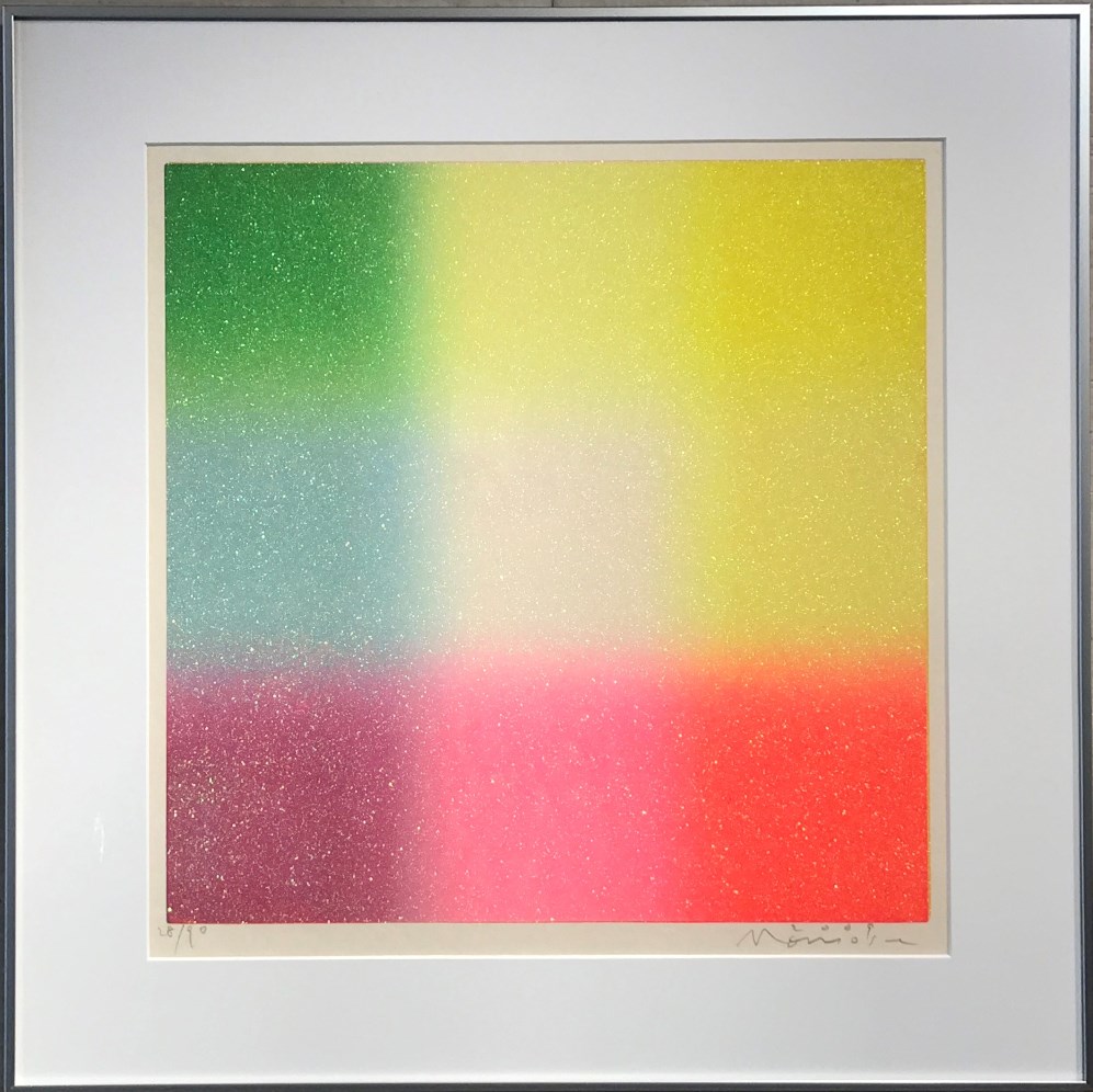 百瀬寿『Square lame´― G, Y, R, V around White』 - ギャラリーシーズ