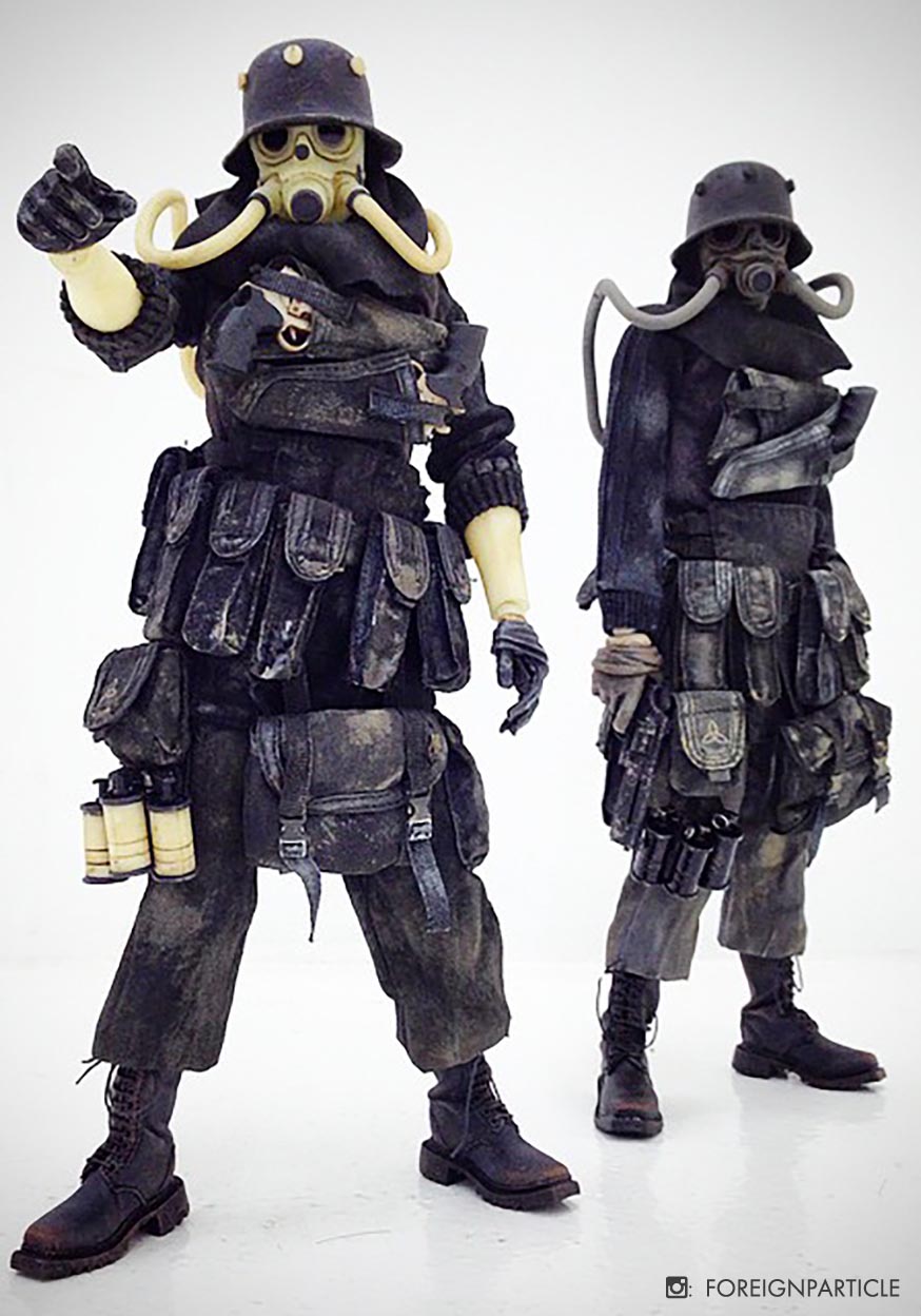 EVOL Sombre de Plume by Ashley Wood (one sixth) toy release info