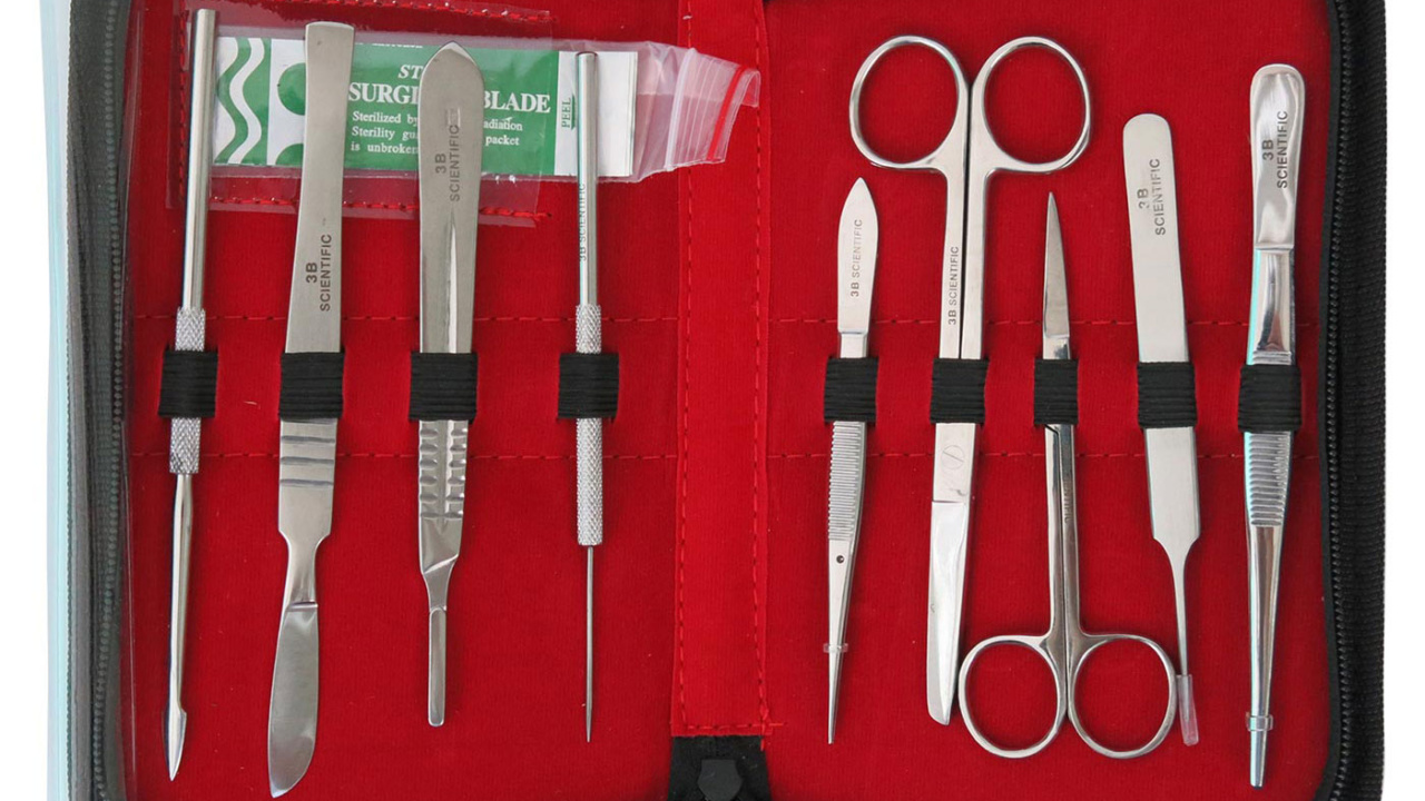 解剖器セット・標準 | 日本スリービー・サイエンティフィック