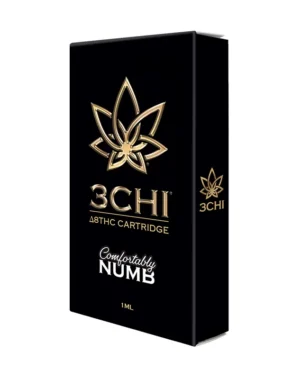 3CHI Comfortably Numb Vape Cart | Delta 8 THC:CBN Vape Cartridge