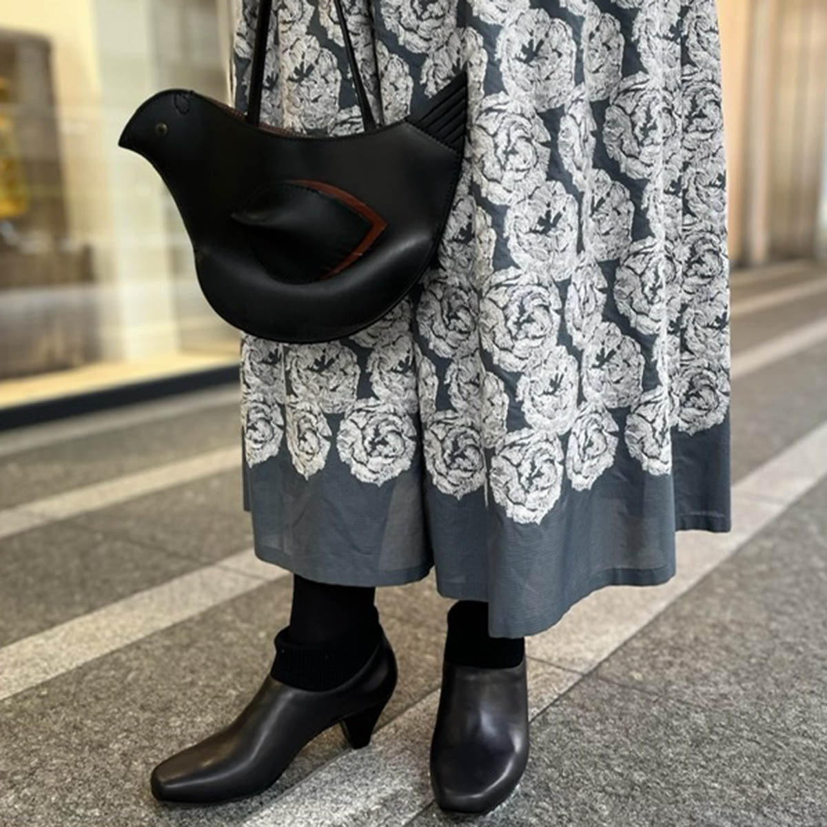 mina perhonen ミナペルホネン mountain pigeon ショートブーツ