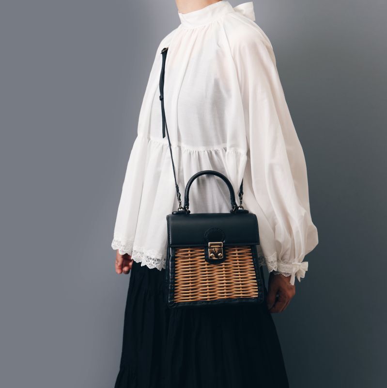 ebagos エバゴス カーフ・ハンドバッグ S