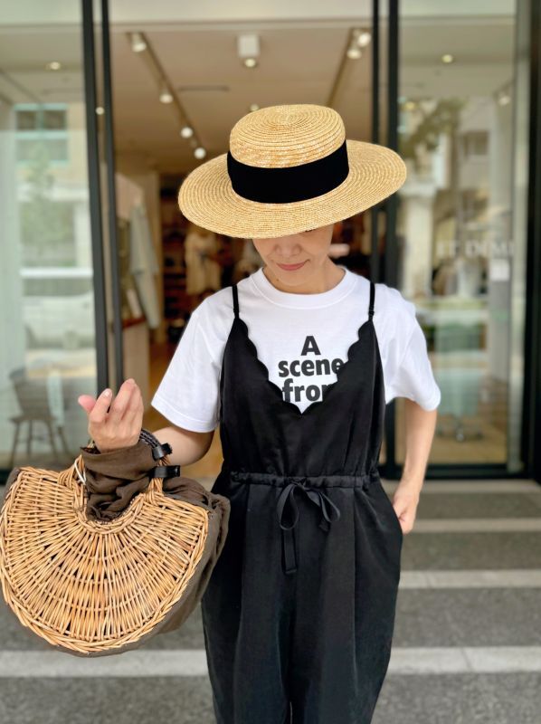 ebagos エバゴス キャンバス・扇トート