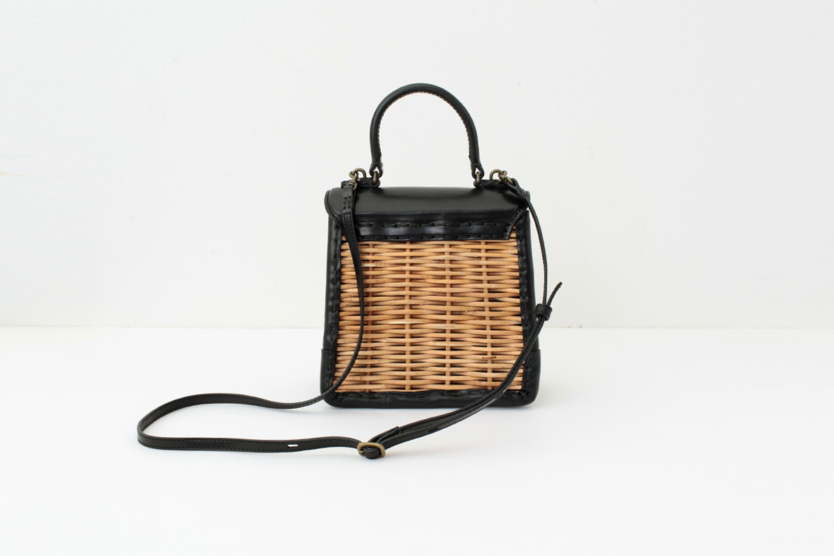 ebagos エバゴス カーフ・ハンドバッグ S