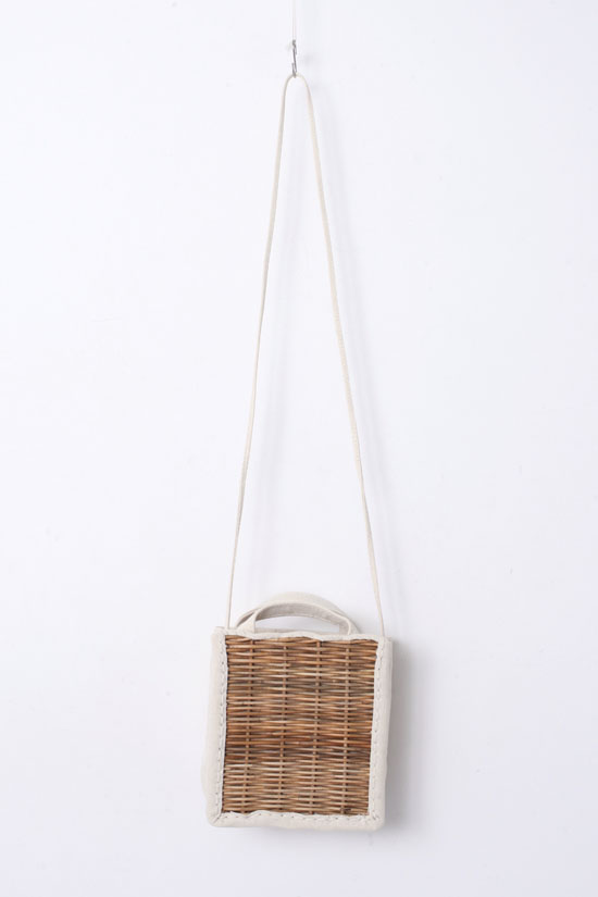 ebagos エバゴス キャンバス・カゴ袋ショルダー