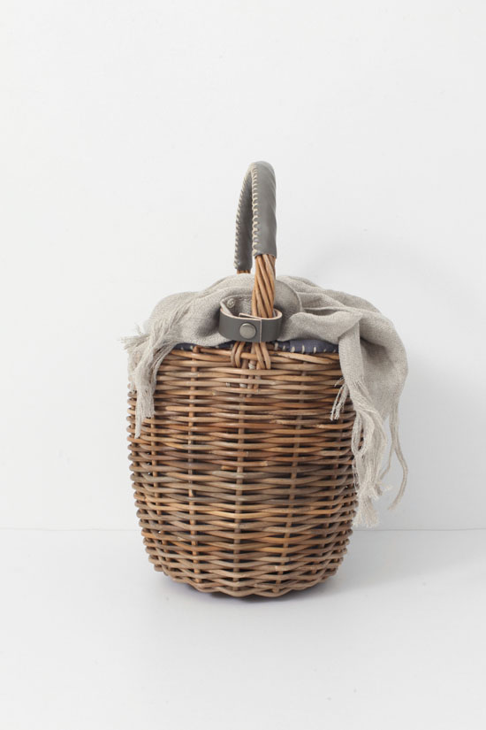 ebagos エバゴス ブライドル バケツ・M・バスケット