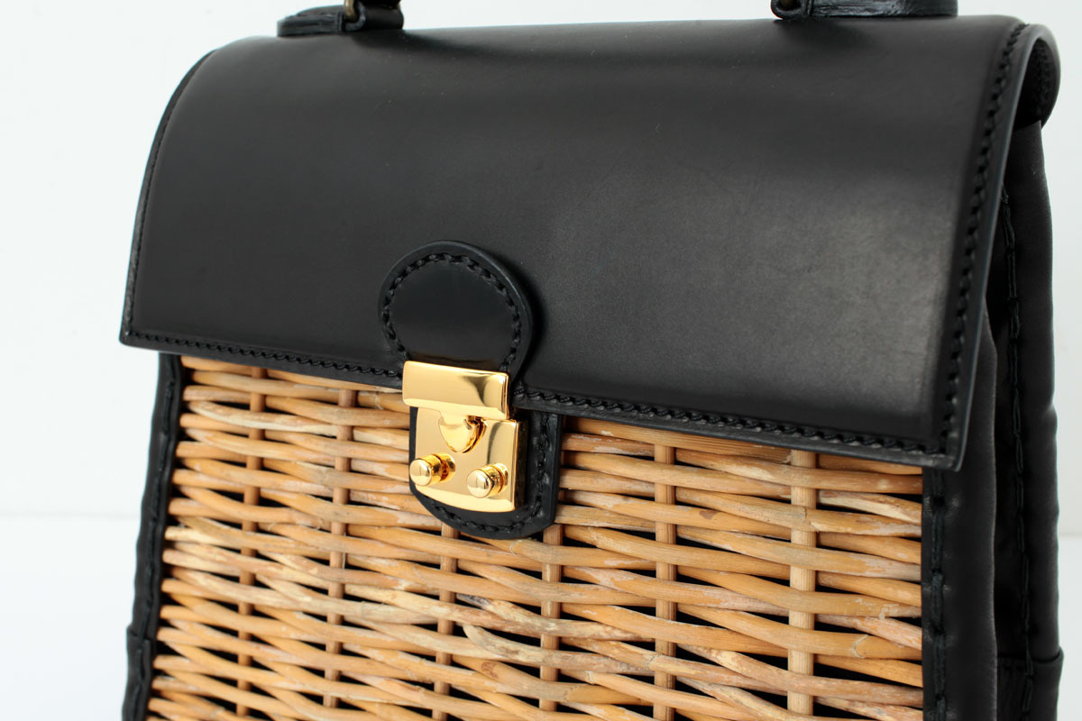 ebagos エバゴス カーフ・ハンドバッグ M