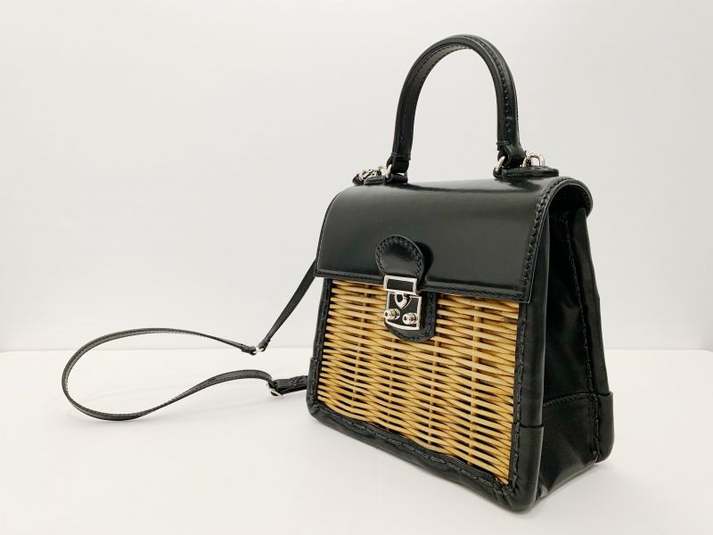 ebagos エバゴス カーフ・ハンドバッグ S