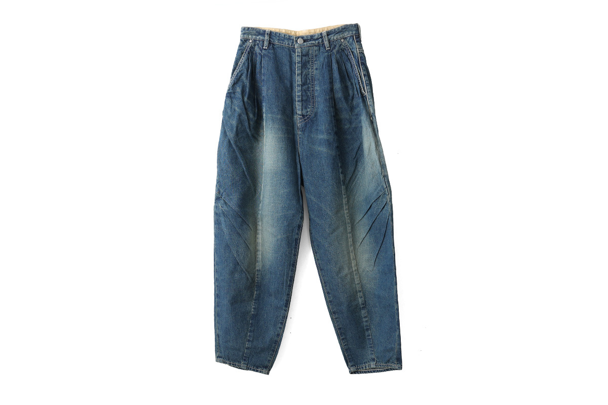 mina perhonen every day タックテーパードデニム