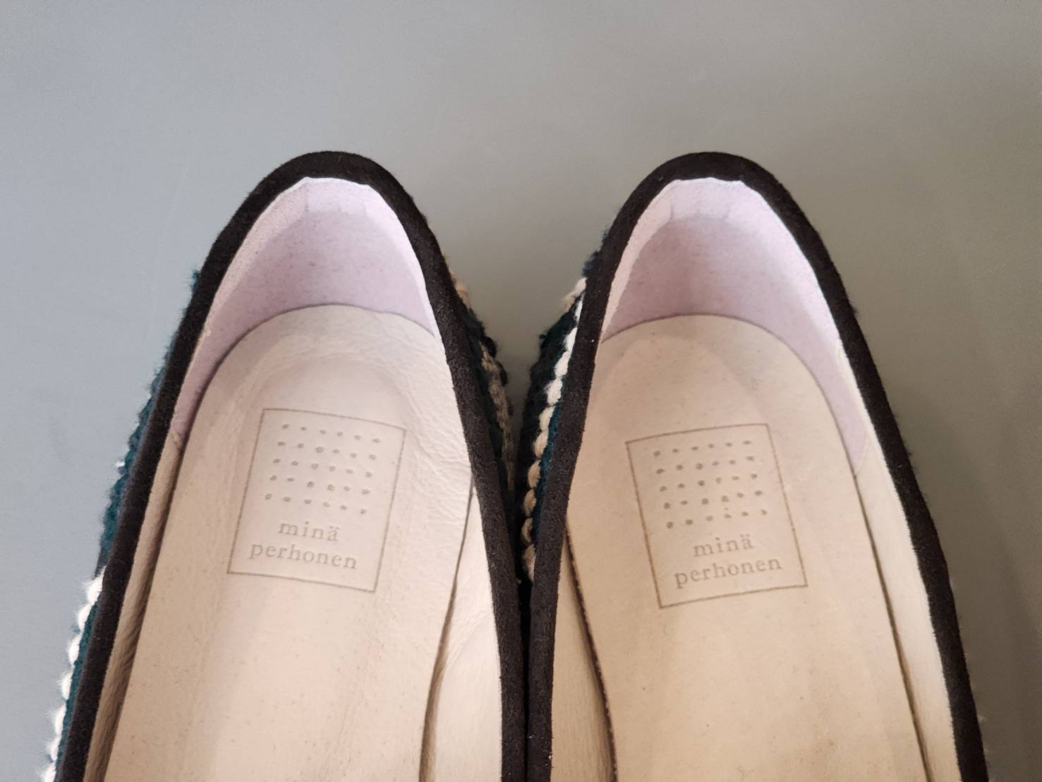 mina perhonen ミナペルホネン aurinko シューズ -tarte-