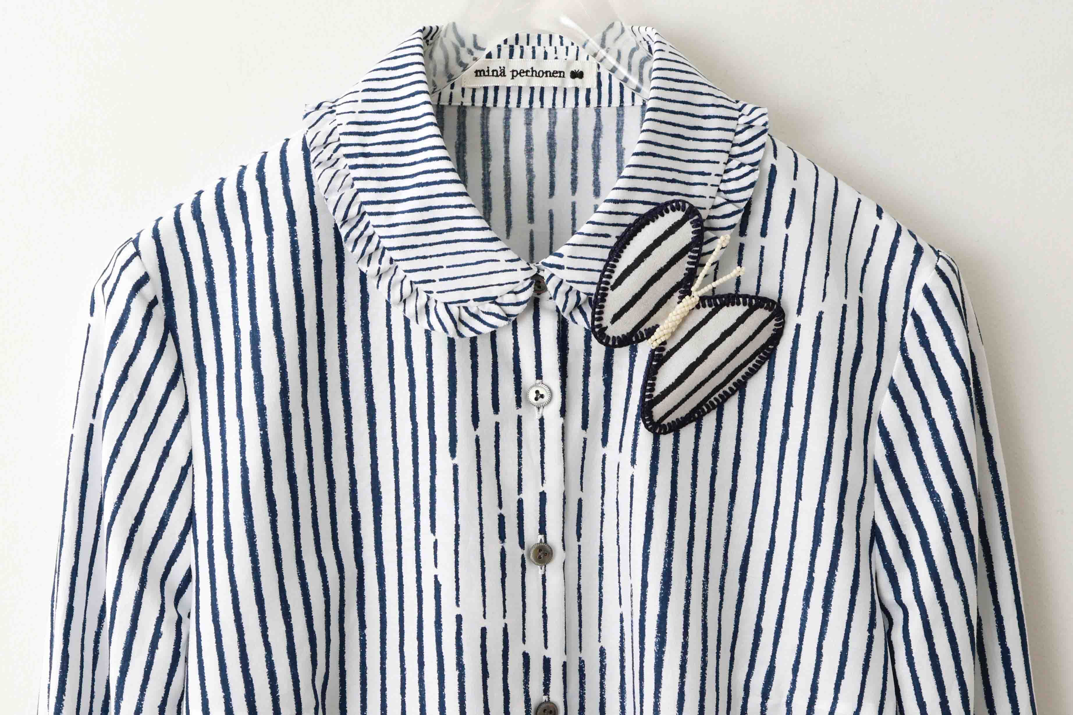 mina perhonen ミナぺルホネン misty flower コサージュ