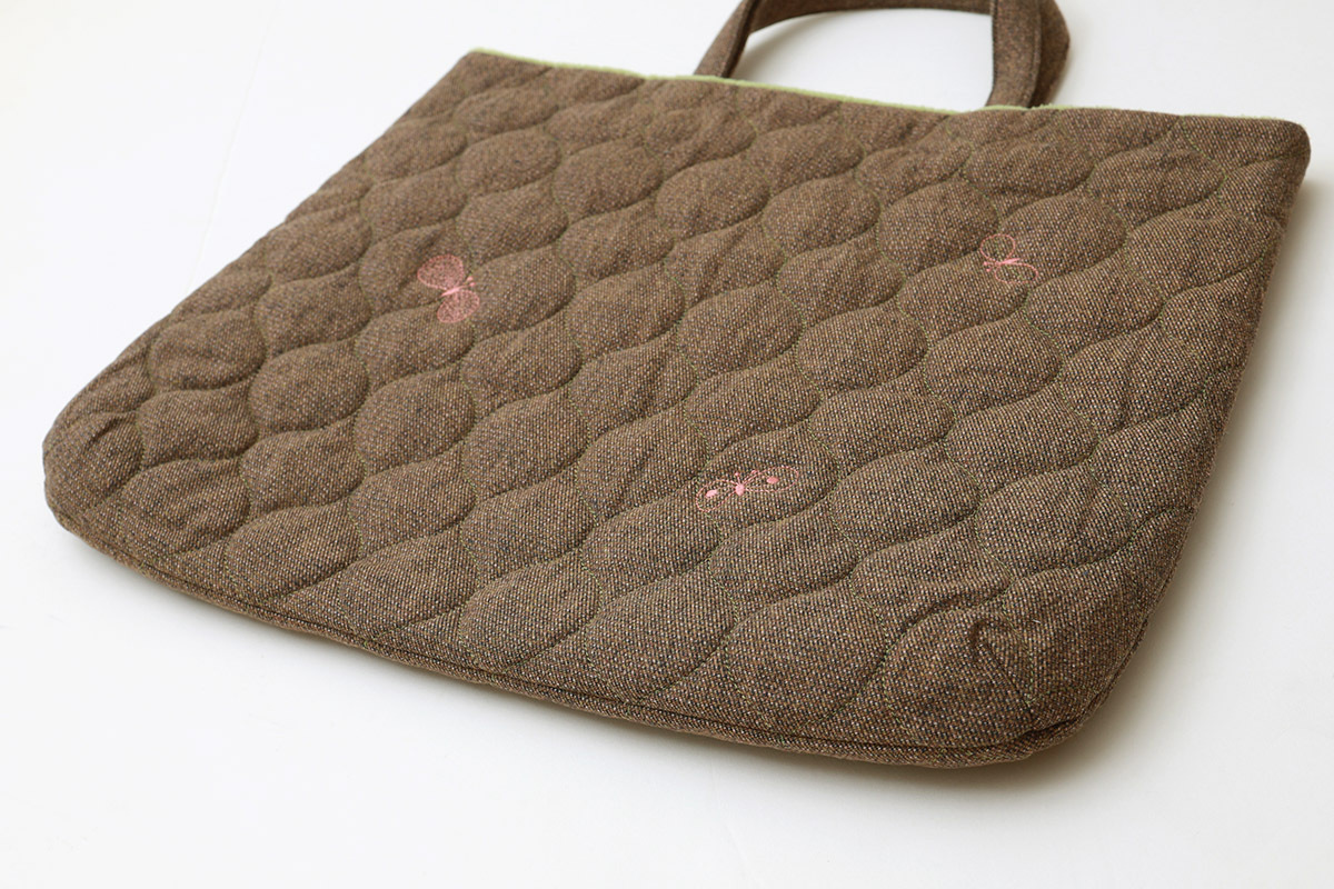 mina perhonen ミナペルホネン 子供服 famille tote バッグ -choucho-