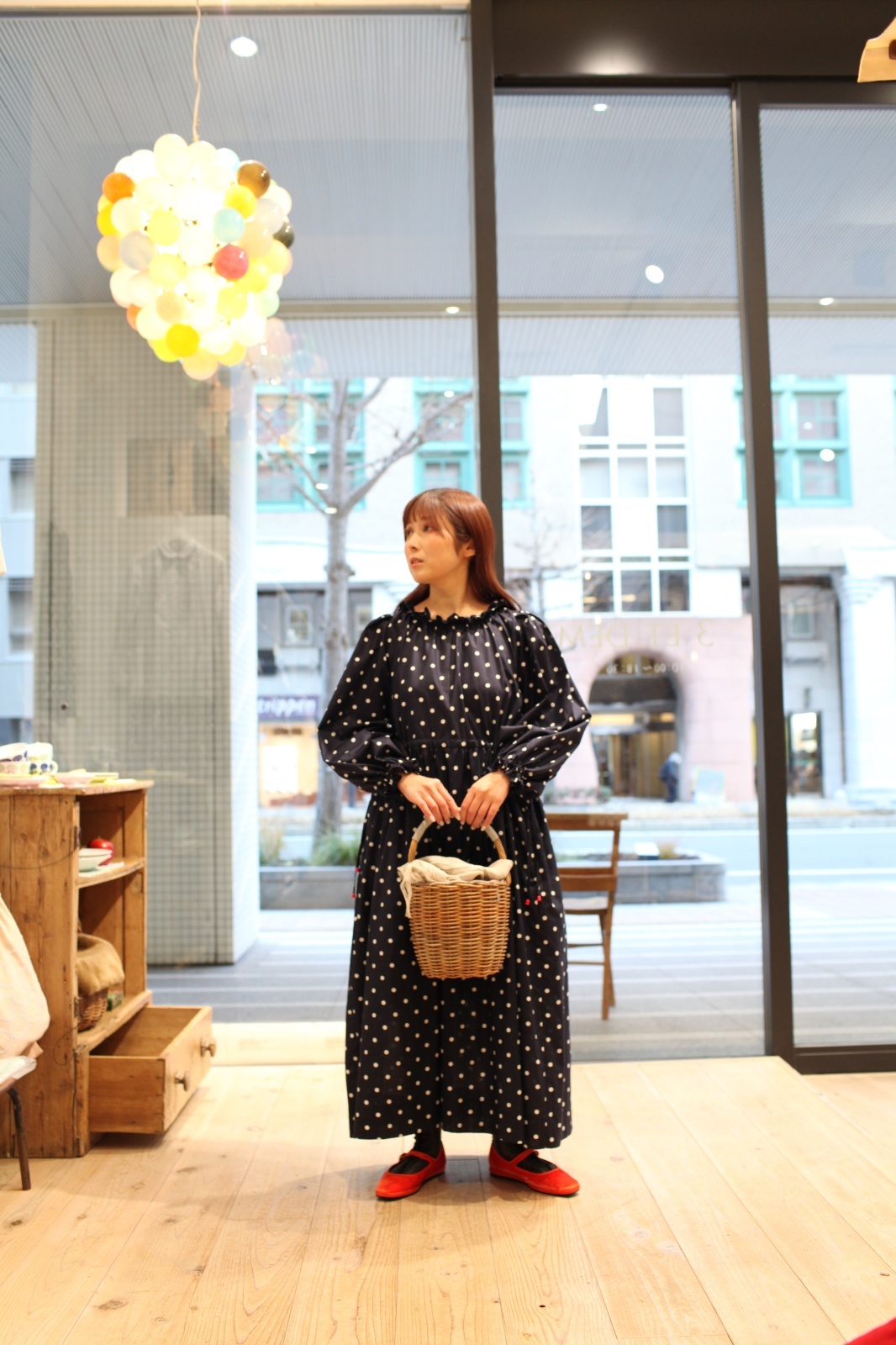 ebagos エバゴス バケツ M バスケット カラーハンドル