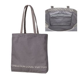 FONDATION LOUIS VUITTON】美術館限定トートバッグ グレー ☆内