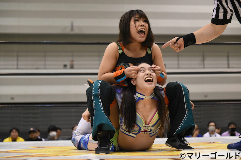 マリーゴールド】石川奈青、山田奈保に悲願の自力初勝利！